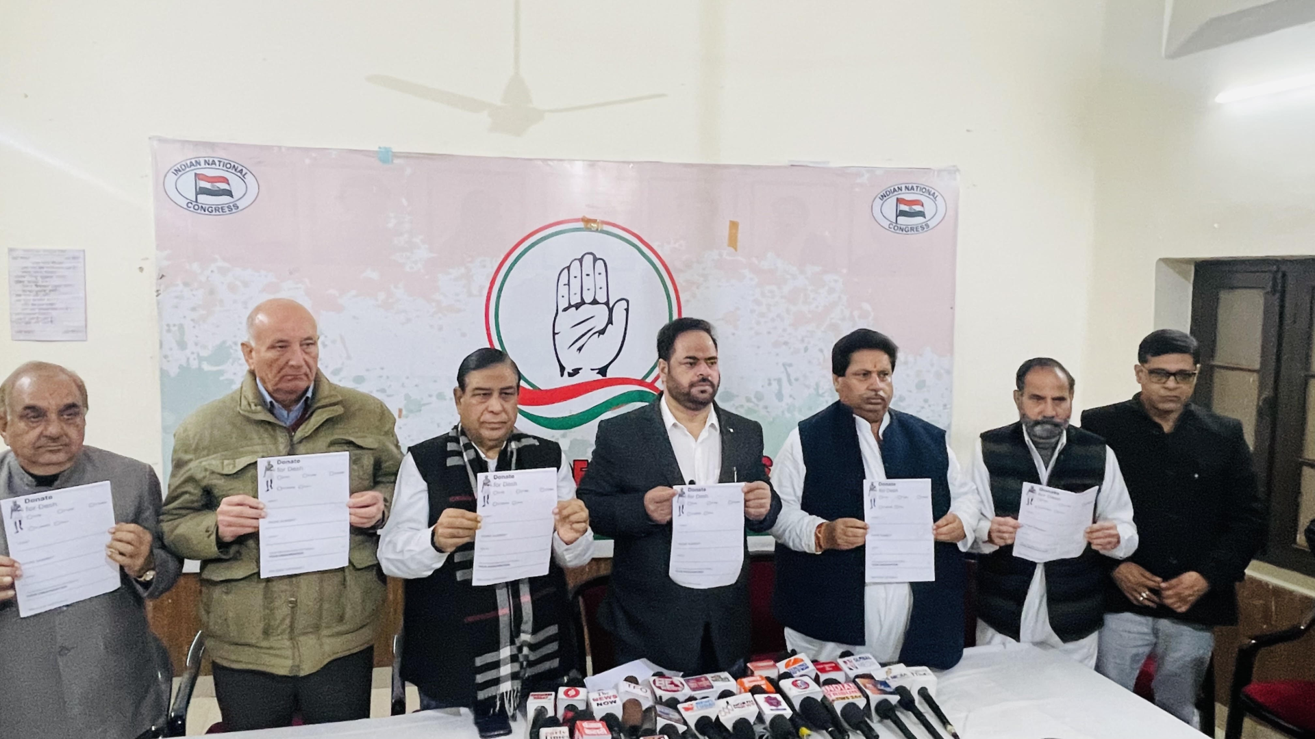 JKPCC Launches Donate For Desh Party To Reach Out To Every Booth For jkpcc-launches-donate-for-desh-party-to-reach-out-to-every-booth-for