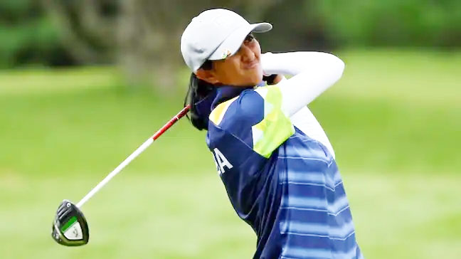 Aditi Ashok fights back on the back nine to lie 22nd in Women’s PGA ...