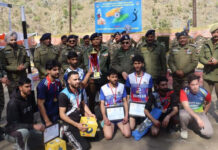 CRPF 84 Battalion organises Shaheed Mushtaq AhmedMemorial Volleyball Tournament at Chanderkote
