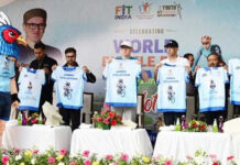 CM Omar flags off cyclothonto mark World Bicycle Day