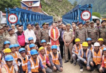 BRO restores vital road link in Kishtwar with construction of new bailey bridge