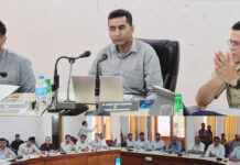 Dr. Shahid Iqbal reviews progress on 100 Day Nasha Mukt Jammu Kashmir Campaign in Rajouri