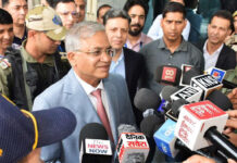 Chief Election Commissioner of India arrives in Srinagar on 3 day visit