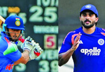 Shedge replaces Nitish in India’s squads for Ireland, England series