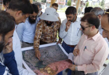 VC LCMA inspects Khushalsar-Gilsar Lake System