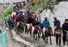 Fourth Amarnath Yatra convoy departs Jammu with 6,721 pilgrims