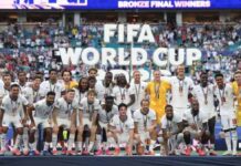 England and France rewrite bronze playoff script with stunning 10-goal thriller