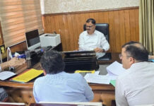 Javed Rana reviews pending verification of PMGSY works in Mendhar